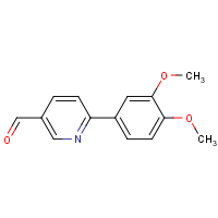 CAS:898796-17-3 | OR470338 | 6-(3,4-Dimethoxyphenyl)-3-pyridinecarbaldehyde