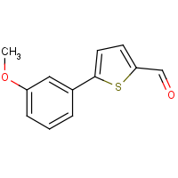 CAS:249504-37-8 | OR470343 | 5-(3-Methoxyphenyl)-2-thiophenecarbaldehyde