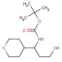 CAS: 898405-01-1 | OR470349 | 3-(Boc-amino)-3-(4-tetrahydrothiopyranyl)-1-propanol