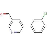 CAS: 887973-60-6 | OR470385 | 5-(3-Chlorophenyl)-3-pyridinecarbaldehyde