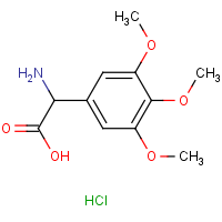 CAS:86053-95-4 | OR470406 | 2-Amino-2-(3,4,5-trimethoxyphenyl)acetic acid hydrochloride