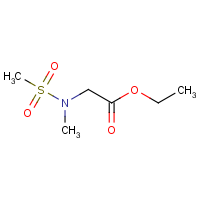 CAS: 58742-72-6 | OR470432 | N-Methyl-N-(methylsulfonyl)glycine Ethyl Ester