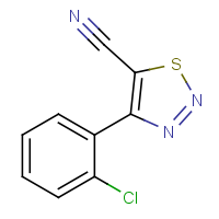 CAS:265326-54-3 | OR470471 | 4-(2-Chlorophenyl)-1,2,3-thiadiazole-5-carbonitrile