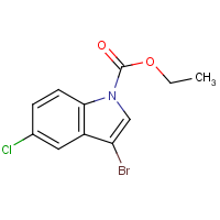 CAS: 1375064-65-5 | OR470494 | Ethyl 3-Bromo-5-chloroindole-1-carboxylate