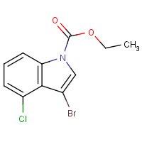 CAS: 1375064-58-6 | OR470496 | Ethyl 3-Bromo-4-chloroindole-1-carboxylate