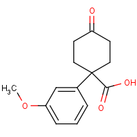CAS: 51414-27-8 | OR470525 | 1-(3-Methoxyphenyl)-4-oxocyclohexanecarboxylic acid