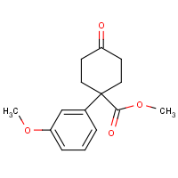 CAS: 63383-54-0 | OR470526 | Methyl 1-(3-Methoxyphenyl)-4-oxocyclohexanecarboxylate