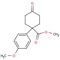 CAS: 1384264-82-7 | OR470529 | Methyl 1-(4-Methoxyphenyl)-4-oxocyclohexanecarboxylate