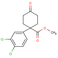 CAS: 1384264-84-9 | OR470539 | Methyl 1-(3,4-Dichlorophenyl)-4-oxocyclohexanecarboxylate