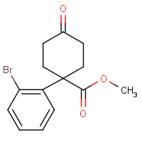 CAS: 1385694-67-6 | OR470541 | Methyl 1-(2-Bromophenyl)-4-oxocyclohexanecarboxylate