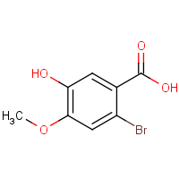 CAS: 121936-68-3 | OR470594 | 2-Bromo-5-hydroxy-4-methoxybenzoic acid
