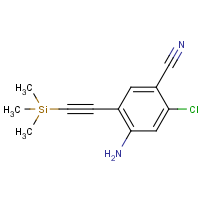 CAS: 1425933-51-2 | OR470667 | 4-Amino-2-chloro-5-[(trimethylsilyl)ethynyl]benzonitrile