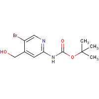 CAS:1823773-02-9 | OR470671 | 2-(Boc-amino)-5-bromo-4-(hydroxymethyl)pyridine