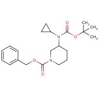 CAS: 1823267-91-9 | OR470678 | 1-Cbz-3-[Boc(cyclopropyl)amino]piperidine