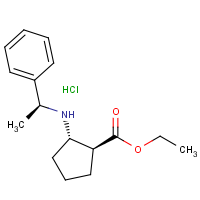 CAS:359586-65-5 | OR470689 | Ethyl (1S,2S)-2-[[(S)-1-phenylethyl]amino]cyclopentanecarboxylate hydrochloride