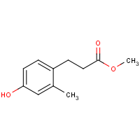 CAS: 105731-18-8 | OR470710 | Methyl 3-(4-Hydroxy-2-methylphenyl)propanoate