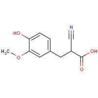 CAS: 1082386-62-6 | OR470738 | 2-Cyano-3-(4-hydroxy-3-methoxyphenyl)propanoic acid