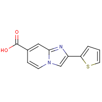 CAS: 928003-75-2 | OR470752 | 2-(2-Thienyl)imidazo[1,2-a]pyridine-7-carboxylic acid