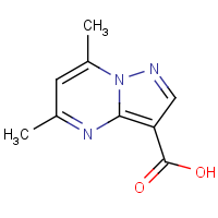 CAS: 90349-23-8 | OR470775 | 5,7-Dimethylpyrazolo[1,5-a]pyrimidine-3-carboxylic acid