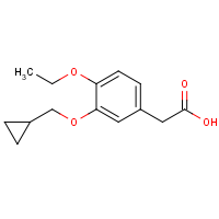 CAS: 2006277-02-5 | OR470787 | 2-[3-(Cyclopropylmethoxy)-4-ethoxyphenyl]acetic acid