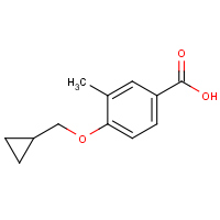 CAS: 1252903-16-4 | OR470794 | 4-(Cyclopropylmethoxy)-3-methylbenzoic acid