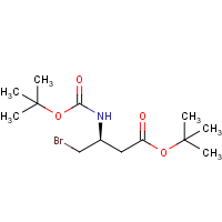 CAS:2006286-94-6 | OR470802 | tert-Butyl (S)-3-(Boc-amino)-4-bromobutanoate