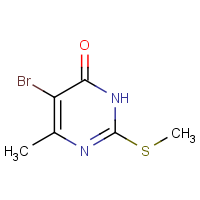 CAS: 33238-63-0 | OR470863 | 5-Bromo-6-methyl-2-(methylthio)pyrimidin-4(3H)-one