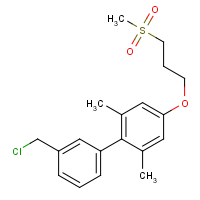 CAS: 1394138-49-8 | OR470893 | 3'-(Chloromethyl)-2,6-dimethyl-4-[3-(methylsulfonyl)propoxy]biphenyl