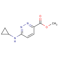 CAS: 1183253-21-5 | OR470973 | Methyl 6-(Cyclopropylamino)pyridazine-3-carboxylate