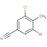 CAS: 939990-02-0 | OR471057 | 3-Bromo-5-chloro-4-methylbenzonitrile