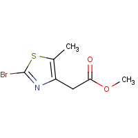 CAS: 496062-15-8 | OR471085 | Methyl 2-(2-Bromo-5-methyl-4-thiazolyl)acetate