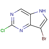 CAS:1429882-36-9 | OR471125 | 7-Bromo-2-chloro-5H-pyrrolo[3,2-d]pyrimidine