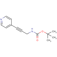 CAS:777856-67-4 | OR471132 | N-Boc-3-(4-Pyridyl)-2-propyn-1-amine