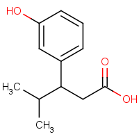 CAS: 1519665-43-0 | OR471136 | 3-(3-Hydroxyphenyl)-4-methylpentanoic acid