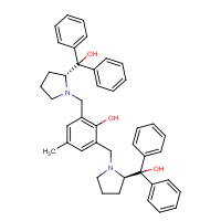 CAS: 877395-58-9 | OR471176 | 2,6-Bis[[(R)-2-[hydroxy(diphenyl)methyl]-1-pyrrolidinyl]methyl]-4-methylphenol