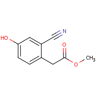 CAS: 1261559-90-3 | OR471181 | Methyl 2-(2-Cyano-4-hydroxyphenyl)acetate