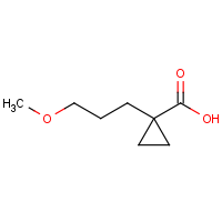 CAS: 1468755-84-1 | OR471190 | 1-(3-Methoxypropyl)cyclopropanecarboxylic acid