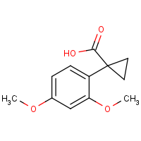 CAS: 1314763-76-2 | OR471194 | 1-(2,4-Dimethoxyphenyl)cyclopropanecarboxylic acid