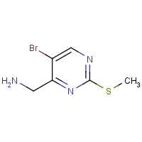 CAS: 1823402-38-5 | OR471265 | 4-(Aminomethyl)-5-bromo-2-(methylthio)pyrimidine