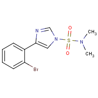 CAS: 2006277-15-0 | OR471338 | 4-(2-Bromophenyl)-N,N-dimethylimidazole-1-sulfonamide