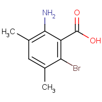 CAS: 1603580-85-3 | OR471393 | 2-Amino-6-bromo-3,5-dimethylbenzoic acid