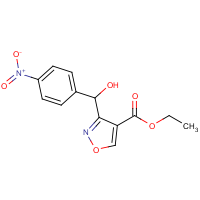 CAS: 2006277-72-9 | OR471398 | Ethyl 3-[Hydroxy(4-nitrophenyl)methyl]isoxazole-4-carboxylate