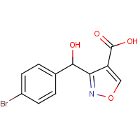 CAS: 2006276-91-9 | OR471405 | 3-[(4-Bromophenyl)(hydroxy)methyl]isoxazole-4-carboxylic acid