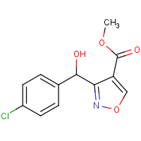CAS: 2006277-98-9 | OR471407 | Methyl 3-[(4-Chlorophenyl)(hydroxy)methyl]isoxazole-4-carboxylate