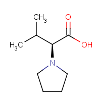 CAS: 777839-82-4 | OR471423 | (S)-3-Methyl-2-(1-pyrrolidinyl)butyric acid