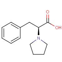 CAS: 154179-97-2 | OR471426 | (S)-3-Phenyl-2-(1-pyrrolidinyl)propanoic acid