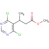CAS: 1295516-49-2 | OR471458 | Methyl 3-(4,6-Dichloro-5-pyrimidyl)butyrate