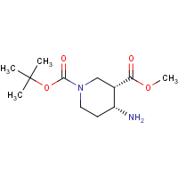 CAS: 1620128-54-2 | OR471483 | Methyl cis-1-Boc-4-aminopiperidine-3-carboxylate