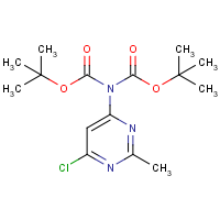 CAS: 1350918-95-4 | OR471508 | 6-[Bis(Boc)amino]-4-chloro-2-methylpyrimidine