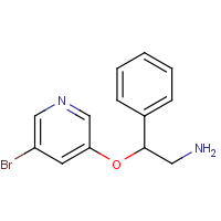 CAS: 1468856-36-1 | OR471540 | beta-[(5-Bromo-3-pyridyl)oxy]phenethylamine
